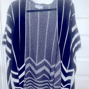 Kim Rogers. Open front sweater